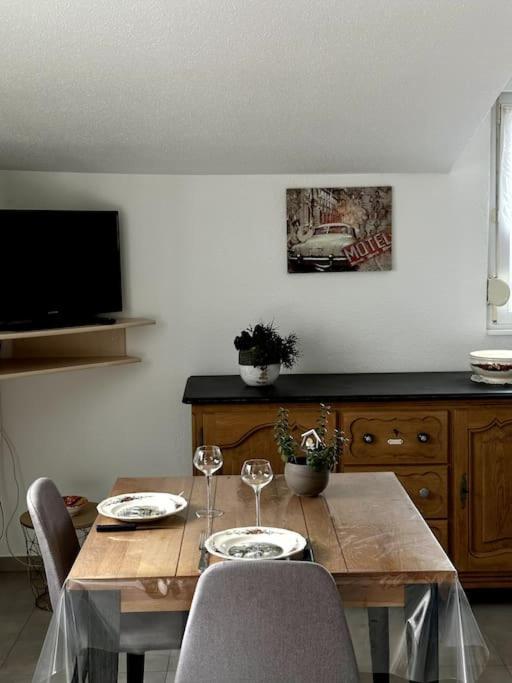 Studio Tout Equipe Aux Pieds Des Vosges Leimbach ภายนอก รูปภาพ